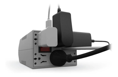 Estabilizador de tensión SurElectric Future ER 1000 1000VA entrada y salida de 220V blanco