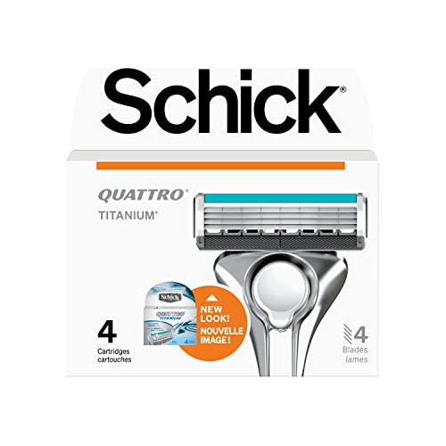 Schick Quattro Titanium 4 Pala De La Maquinilla De Afeitar P