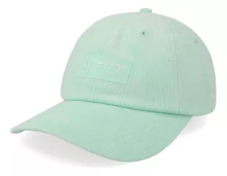 Gorra Mercedes Benz Mapf1 Fw Retro Cord Menta Unitalla