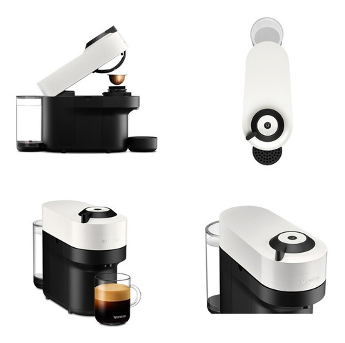 Cafetera Nespresso Vertuo Pop Blanca Color Blanco