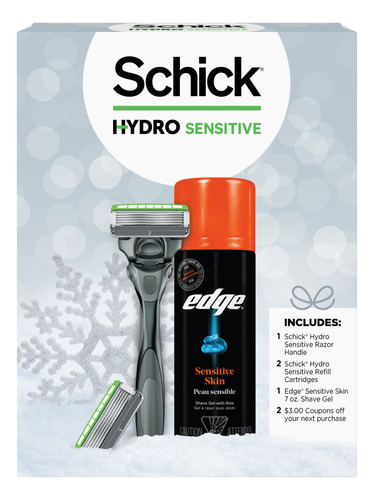 Schick Hydro Sensitive Set De Regalo Americano