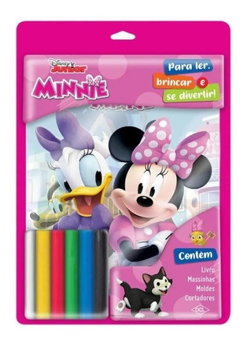 Livro Infantil Minnie Mouse Massinhas Divertidas Meninas 