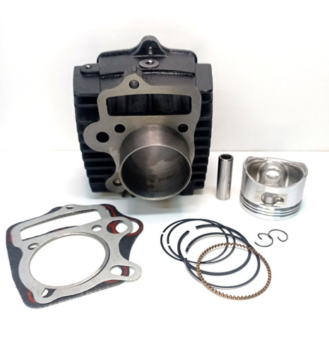 Imagen 2 de 6 de Kit Cilindro, Pistón, Aros Y Juntas C110 Px Zb - Gkmotos.uy