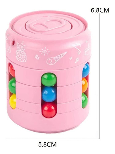 Cubo Frijol Mágico Giratorio Para Dedos, Juguetes Educativos