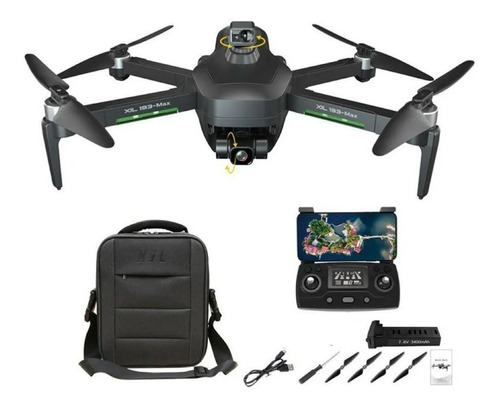 Drone Xil 193 Max Plegable Con Gps Camara 4k