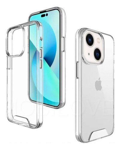 Case Space Transparente Para iPhone 15 / 15 Plus