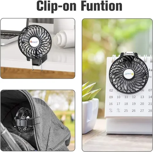 Mini Ventilador Portátil Versiontech Recargable De Viaje