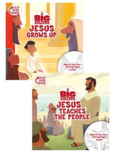 Jesus Grows Upjesus Teaches The People Flipover Book (the Bi