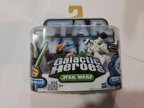Star Wars Galactic Heroes Anakin Skywalker Clone Trooper Has (Usado)