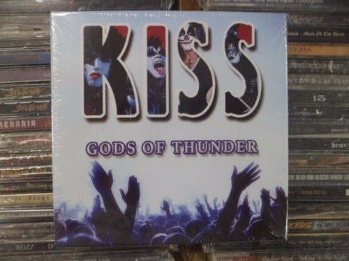 Box 4 Cds Importado - Kiss - Gods Of Thunder