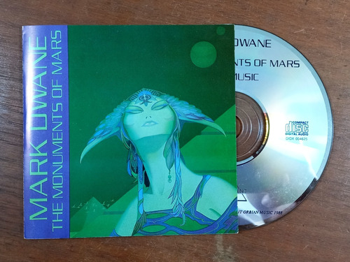 Cd Mark Dwane - The Monuments Of Mars (1988) Ambient R5
