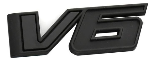 1 Ppcs V6 Emblema 3d Insignia Camión De La Placa De De Para