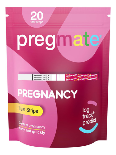 Pregmate Tiras De Prueba De Embarazo (20 Unidades)