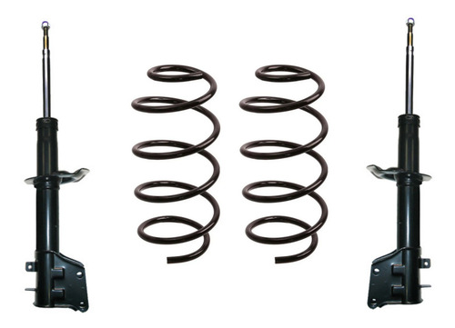 Kit Amortiguador Y Espirales Delanteros Fiat Palio / Siena