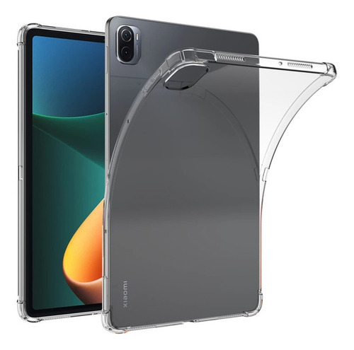 Imagen 6 de 6 de Carcasa Bordes Reforzados Para Xiaomi Mi Pad 5 + Vidrio
