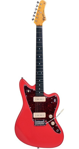 Guitarra Tagima Tw61 Vermelha Serie Woodstock Vermelha Top !