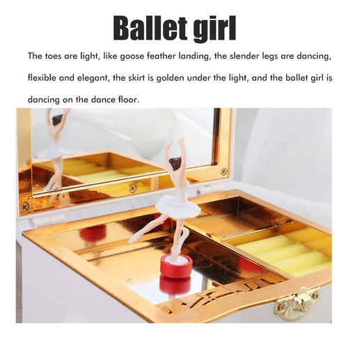 Caja Para Joyas Musicales Caja De Música Clásica Con Extraíb