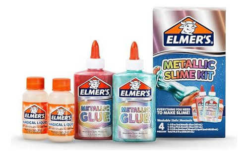 Set 4 Accesorios Para Fabricar Slime Elmer's Con