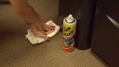 Imagen 2 de 4 de Tuff Stuff Stp Limpiador En Espuma Multiuso Tela Alfombra