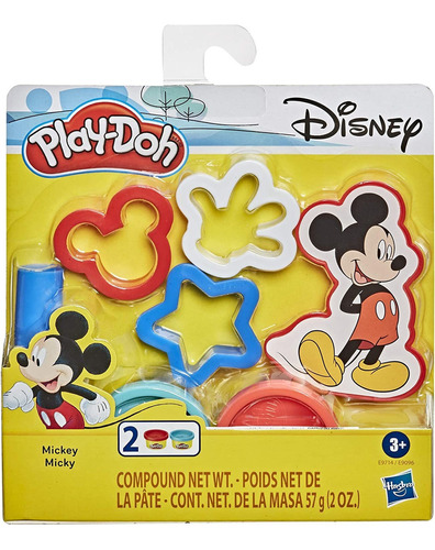 Play-doh Disney Mickey Mouse Juego De 5 Herramientas Para Ni