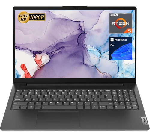 Portatil Lenovo V15, Pantalla Fhd De 15,6 Pulgadas
