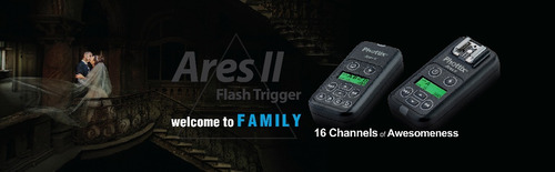 Imagen 6 de 9 de Disparador Radio Flash Ares 2 Phottix Emisor + Receptor