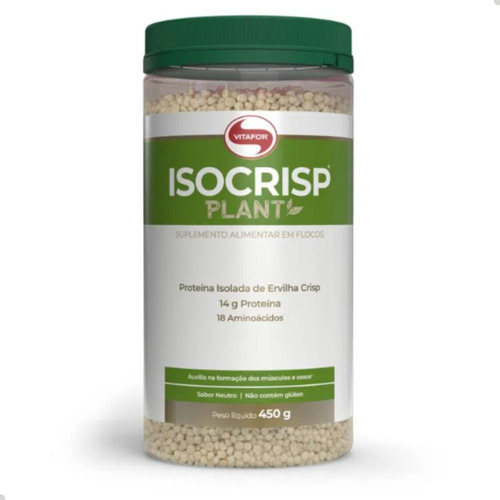 Isocrisp Proteína Isolada Crisp Plant 450g Vitafor