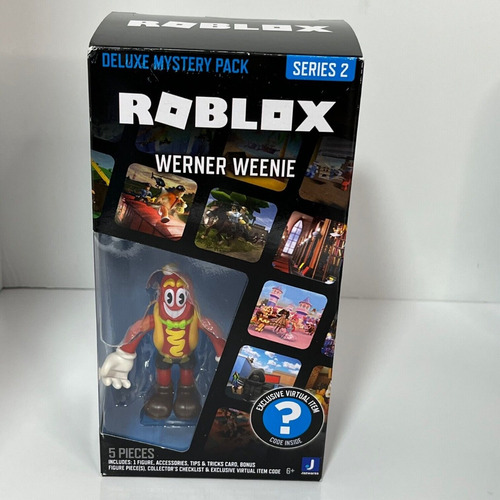 Roblox Deluxe Mystery Packs Serie 2 Rox007 Werner Weenie Srj