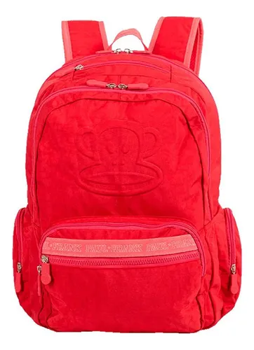 comprar Mochila Sestini Grande Paul Frank Classics Vermelho Cereja