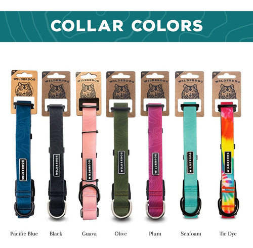 Wilderdog Collar Impermeable Para Perros - Repele El Agua Y