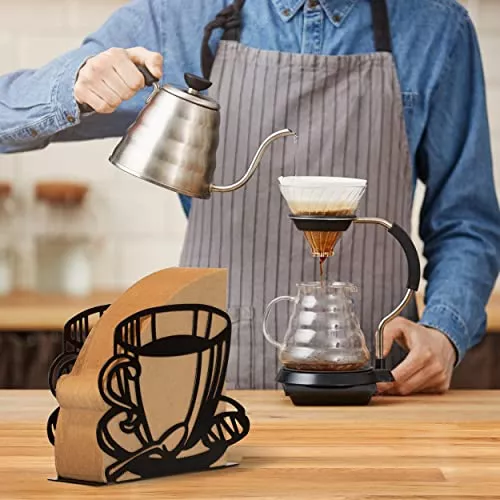 Soporte para filtro de café, cafeteras eléctricas modernas con forma de  bicicleta, estante para tazas de café hecho a medida para la perfección  Jadeshay A