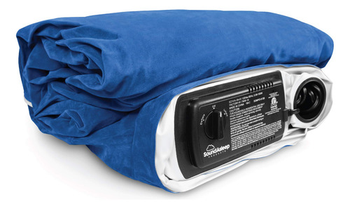 Colchón De Aire Dream Series Con Bomba Interna Y Comfortcoil Azul