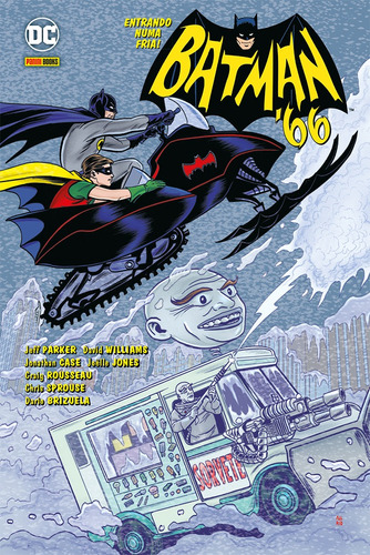 Batman ’66: Entrando Numa Fria, de Parker, Jeff. Editora Panini Brasil LTDA, capa dura em português, 2005