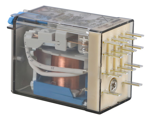 Botón de prueba Industrial Finder Relay 125vcc 7a 4naf 55.34