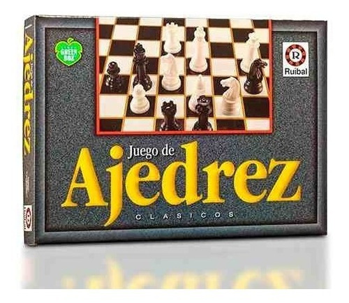 Juego De Mesa Ajedrez Clásico Ruibal Line Gren Box 