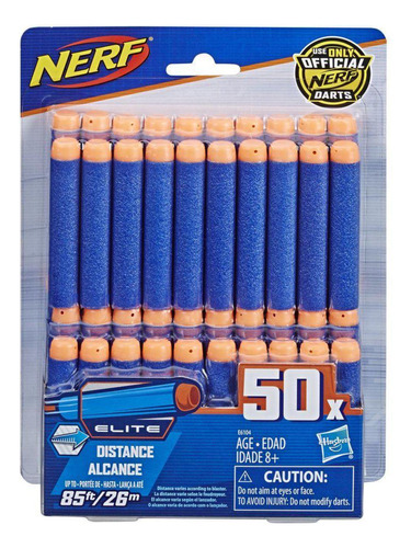 Lançador Nerf Elite Pack Refil Com 50 Dardos Hasbro E6104