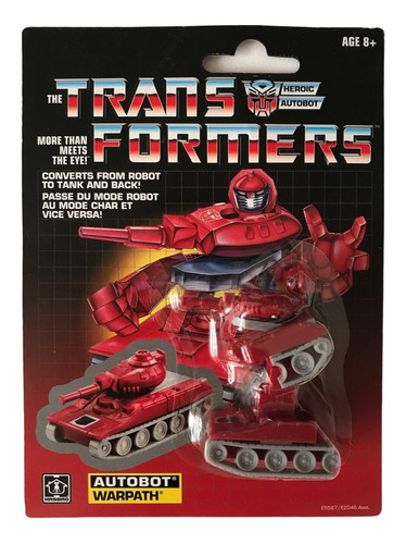 Autobot Warpath Transformers G1 Walmart Reissue Hasbro 2018