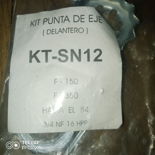 Kit Punta De Eje Sn12/ford F-150/f-350-delt 