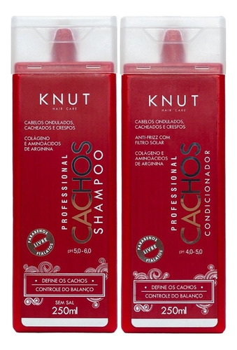  Knut Cachos Kit Shampoo + Condicionador