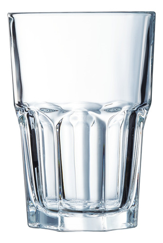 Vaso Vidrio Granity Arcoroc 350cc Alto Gastronomia X 12u Color Vidrio Transparente