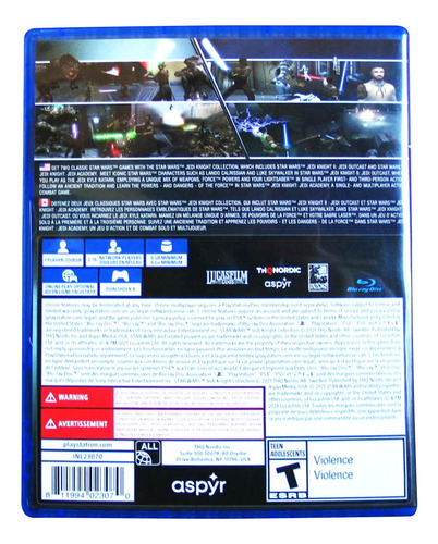 Star Wars Jedi Knight Collection - Ps4 Acción - Aspyr Lucas (Usado)