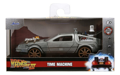 Delorean Rueda De Tren Jada 1:32 Volver Al Futuro 3