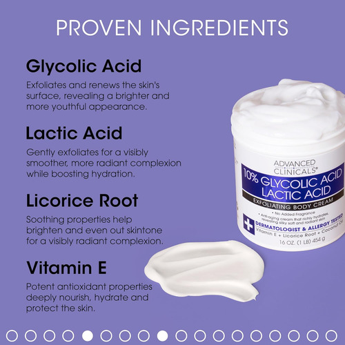 Advanced Clinicals Crema Iluminadora De Vitamina C + 10% Áci