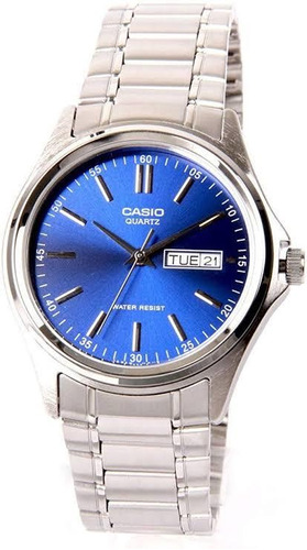 Reloj Casio Modelo Mtp-1239 Azul