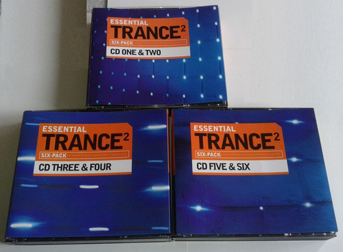 Essential Trance 2  Boxset De 6 Cds Made In England Varios