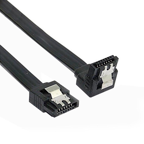 Cable Sata 3 Datos 6 Gb/s Color Negro 90° Gigabyte
