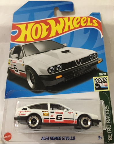 Hot Wheels Alfa Romeo Gtv6 3.0 1/64 Hw 1ra Edicion Nuevo