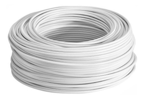 Cable Unipolar Trefilcon 1x4 Mm X 100 Mts Blanco