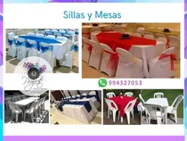 Comprar Alquiler Sillas De Plastico Y Mesas Para Eventos