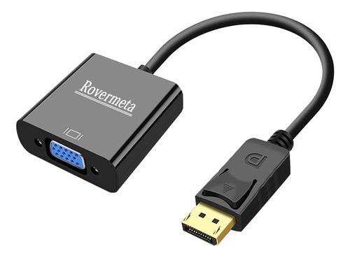 Rovermeta Adaptador Displayport (dp) A Vga, Puerto De Pantal